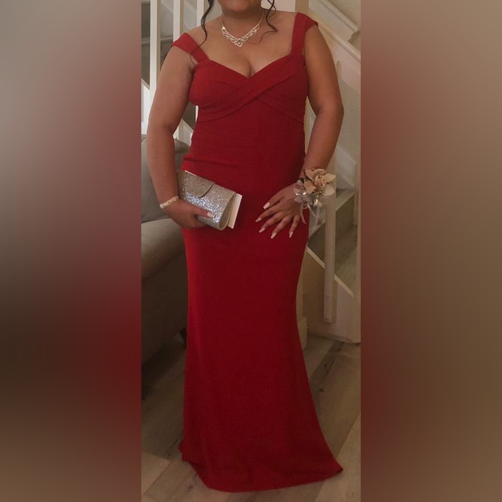 Long Formal Red Dress